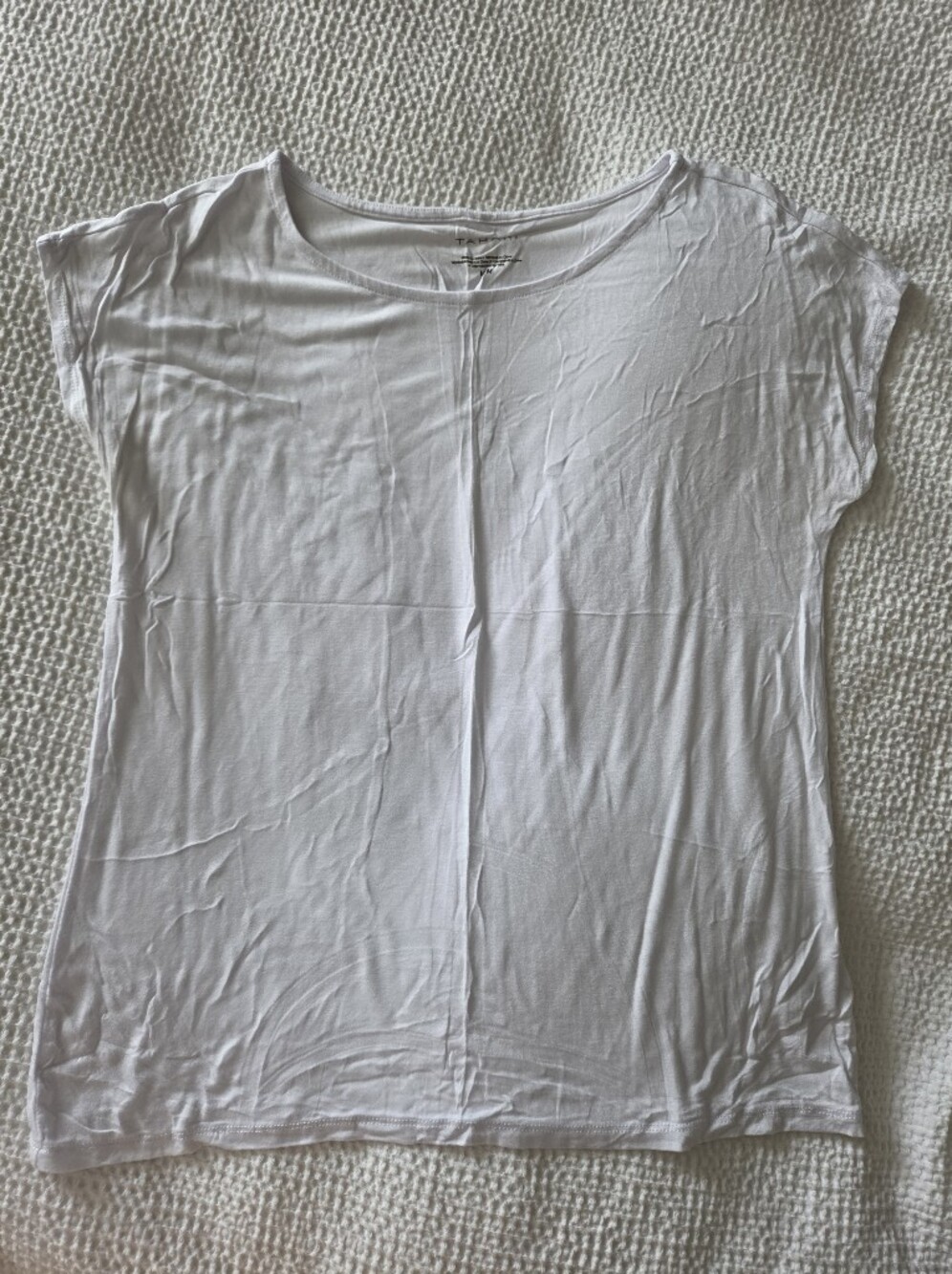 Tahari White Lightweight Shirt
